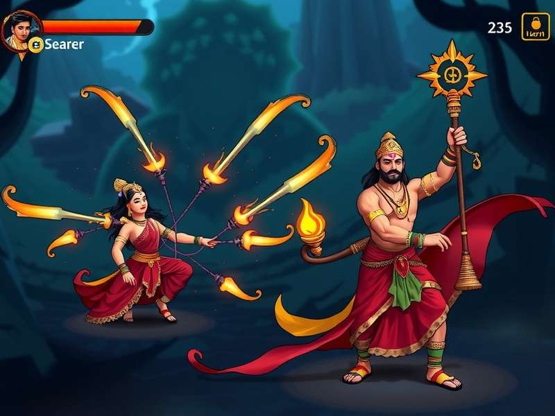 Mohiniyattam Marvel Gameplay Screenshot